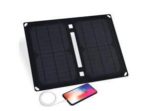 XINPUGUANG Foldable Solar Charger, 14W Solar Panel with USB Ports Waterproof Outdoor Portable Solar Chargers Camping Travel for Cellphone, Tablet, Camera XINPUGUANG Foldable Solar Charger, 14W Solar Panel with USB Ports Waterproof Outdoor Portable Solar Chargers Camping Travel for Cellphone, Tablet, Camera