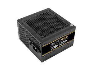 Antec NeoECO Gold Zen Series NE500G Zen 500W ATX12V 2.4 80 Plus Gold Certified Non-Modular Active PFC Power Supply Antec NeoECO Gold Zen Series NE500G Zen 500W ATX12V 2.4 80 Plus Gold Certified Non-Modular Active PFC Power Supply