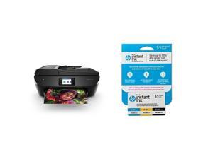 HP ENVY Photo 7855 All-in-One Photo Printer with Wireless Printing (K7R96A) and Instant Ink Prepaid Card for 50 100 300 Page per Month Plans (3HZ65AN) HP ENVY Photo 7855 All-in-One Photo Printer with Wireless Printing (K7R96A) and Instant Ink Prepaid Card for 50 100 300 Page per Month Plans (3HZ65AN)