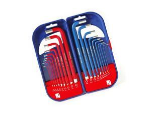 WORKPRO W022011A Hex Key Set Long Arm with Plastic Box 18-piece WORKPRO W022011A Hex Key Set Long Arm with Plastic Box 18-piece