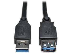 Tripp Lite USB 3.0 SuperSpeed Extension Cable - USB-A to USB-A, M/F, Black, 3 ft Tripp Lite USB 3.0 SuperSpeed Extension Cable - USB-A to USB-A, M/F, Black, 3 ft