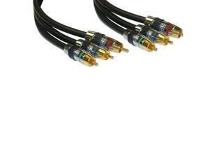 Eagle 3 FT 3 RCA Component Cable Male to Male High Grade Ultra Pro R/B/G Jumper Eagle 3 FT 3 RCA Component Cable Male to Male High Grade Ultra Pro R/B/G Jumper