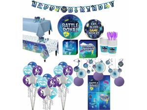 Battle Royal Ultimate Tableware Supplies for 16 Guests, with Decorations Battle Royal Ultimate Tableware Supplies for 16 Guests, with Decorations