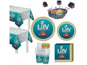 Super Bowl Infladium Tableware Supplies for 36 Guests Snack Stadium Super Bowl Infladium Tableware Supplies for 36 Guests Snack Stadium