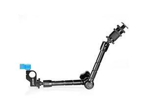 Neewer 30cm/11.8inch Aluminum Alloy Aritcultating Magic Arm with 15mm Rod Clamp for Mounting LED Light, Monitor, Flash to DSLR Camera or DSLR Movie Rig Neewer 30cm/11.8inch Aluminum Alloy Aritcultating Magic Arm with 15mm Rod Clamp for Mounting LED Light, Monitor, Flash to DSLR Camera or DSLR Movie Rig