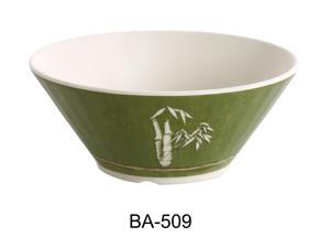Yanco BA-509 Bamboo Style, 8.75" Salad/Noodle Bowl, 58 OZ, Melamine, Pack of 12 Yanco BA-509 Bamboo Style, 8.75" Salad/Noodle Bowl, 58 OZ, Melamine, Pack of 12