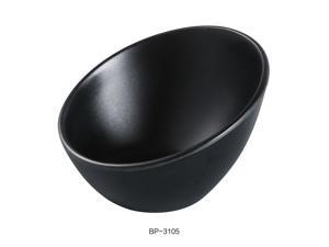 Yanco BP-3105 Black Pearl-2 Sheer Bowl, 5 oz Capacity, 5" Diameter, Melamine, Black Color with Matting Finish, Pack of 48 Yanco BP-3105 Black Pearl-2 Sheer Bowl, 5 oz Capacity, 5" Diameter, Melamine, Black Color with Matting Finish, Pack of 48