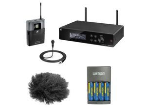 Sennheiser XSW 2-ME2-A Wireless 2 Lavalier Microphone System (A: 548 to 572 MHz) With Microphone Accessory Kit