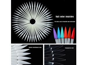 False Nail Tips Fan Shaped Color Palette Card Display Practice Sticks Nail style swatches Nail art display shelf Polish Card False Nail Tips Fan Shaped Color Palette Card Display Practice Sticks Nail style swatches Nail art display shelf Polish Card