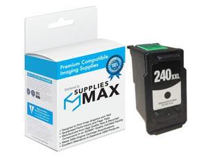 SuppliesMAX Compatible Replacement for CIG118019 Black Extra High Yield Inkjet (600 Page Yield) - Equivalent to Canon PG-240XXL SuppliesMAX Compatible Replacement for CIG118019 Black Extra High Yield Inkjet (600 Page Yield) - Equivalent to Canon PG-240XXL