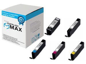SuppliesMAX Compatible Replacement for Canon PIXMA MG-5720/6820/7720/TS-5020/8020/9020 Inkjet Combo Pack (2-BK/1-C/M/Y) (PGI-270/CLI-270BCMY) SuppliesMAX Compatible Replacement for Canon PIXMA MG-5720/6820/7720/TS-5020/8020/9020 Inkjet Combo Pack (2-BK/1-C/M/Y) (PGI-270/CLI-270BCMY)