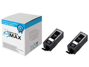 SuppliesMAX Compatible Replacement for Canon PIXMA IX-6850/MX-722/922/925 Black Extra High Yield Pigment Inkjet (2/PK-800 Page Yield) (PGI-255XXLBK_2PK) SuppliesMAX Compatible Replacement for Canon PIXMA IX-6850/MX-722/922/925 Black Extra High Yield Pigment Inkjet (2/PK-800 Page Yield) (PGI-255XXLBK_2PK)