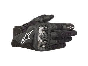 Alpinestars 2019 SMX-1 Air v2 Leather Gloves - Black - Large Alpinestars 2019 SMX-1 Air v2 Leather Gloves - Black - Large