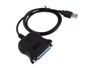 USB 2.0 to DB25 Parallel Printer LPT Adapter Lead Cable IEEE 1284 for Laptop USB 2.0 to DB25 Parallel Printer LPT Adapter Lead Cable IEEE 1284 for Laptop