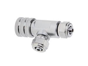 Two Way Aluminum Precise CO2 Needle Valve Regulator for Aquarium Plant Tank Two Way Aluminum Precise CO2 Needle Valve Regulator for Aquarium Plant Tank