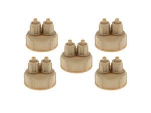 5x Aquarium Fish Tank Carbon Dioxide DIY Reactor with Quick Screw Bottle Cap 5x Aquarium Fish Tank Carbon Dioxide DIY Reactor with Quick Screw Bottle Cap