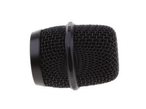 Replacement Steel Mesh Microphone Grill Head Black Replacement Steel Mesh Microphone Grill Head Black