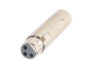 3 Pin XLR Male to Female Jack Plug Audio Adapter Converter Coupler 3 Pin XLR Male to Female Jack Plug Audio Adapter Converter Coupler