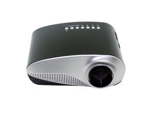 802 Mini Projector LED 3D Full HD 1080P Home Theater USB VGA TV AV Black 802 Mini Projector LED 3D Full HD 1080P Home Theater USB VGA TV AV Black