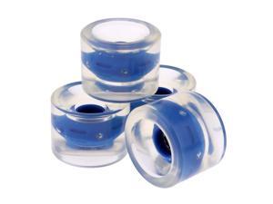 4pcs 70mm Light Up Skateboard Longboard Wheels Glow at Night 78A Dark Blue 4pcs 70mm Light Up Skateboard Longboard Wheels Glow at Night 78A Dark Blue