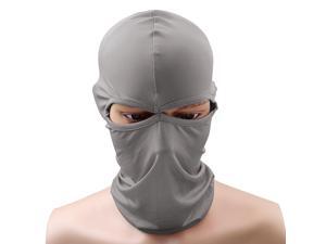 Outdoor Cycling Full Face Mask Motorcycle Bicycle Scarf Hood Light Grey Outdoor Cycling Full Face Mask Motorcycle Bicycle Scarf Hood Light Grey