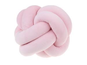 Soft Knot Cushion Ball Home Sofa Baby Sleep Throw Pillows Decoration Pink Soft Knot Cushion Ball Home Sofa Baby Sleep Throw Pillows Decoration Pink