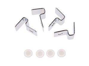 4x Stainless Steel Aquarium Fish Tank Glass Cover Clip Support Holder 5MM 4x Stainless Steel Aquarium Fish Tank Glass Cover Clip Support Holder 5MM