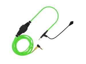 Boom Microphone Universal Volume Cable for Sennheiser Momentum green Boom Microphone Universal Volume Cable for Sennheiser Momentum green
