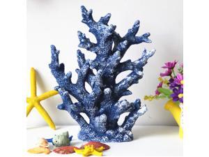 Artificial Coral Plant Fish Tank Decor Aquarium Reef Ornament Underwater Blue Artificial Coral Plant Fish Tank Decor Aquarium Reef Ornament Underwater Blue