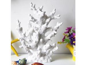 Artificial Coral Plant Fish Tank Decor Aquarium Reef Ornament Underwater White Artificial Coral Plant Fish Tank Decor Aquarium Reef Ornament Underwater White