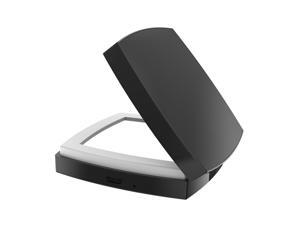 Portable Travel Makeup Mirror with Light Doubleside Folding Magnifying Black Portable Travel Makeup Mirror with Light Doubleside Folding Magnifying Black