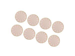 8xStripes Party Paper Plates Gold Edge Wedding Birthday Tableware 7in Pink 8xStripes Party Paper Plates Gold Edge Wedding Birthday Tableware 7in Pink