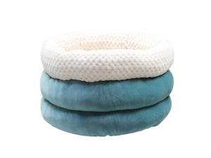 Cute Round Cave Shape Pet Sleeping Bed Cozy Winter Bed For Cat Dogs Blue Cute Round Cave Shape Pet Sleeping Bed Cozy Winter Bed For Cat Dogs Blue