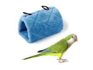 Blue Parrot Bird Hammock Hanging Cave Cage Plush Hut Tent Bed Parrot Toy S Blue Parrot Bird Hammock Hanging Cave Cage Plush Hut Tent Bed Parrot Toy S
