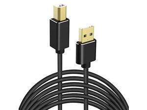 Extra Long USB Printer Cable 16FT Printer Scanner Cable USB 20 A Male to USB 20 B Male Cord for HP Office Dell Lexmark Epson Brother Xerox Samsung and More Extra Long USB Printer Cable 16FT Printer Scanner Cable USB 20 A Male to USB 20 B Male Cord for HP Office Dell Lexmark Epson Brother Xerox Samsung and More