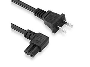 Listed 12FT Power Cord Cable Compatible Samsung TCL Roku LG Sharp Toshiba Insignia Sony LED LCD TV Canon PIXMA HP EnvyOfficeJet Printer Right Angle Replacement Listed 12FT Power Cord Cable Compatible Samsung TCL Roku LG Sharp Toshiba Insignia Sony LED LCD TV Canon PIXMA HP EnvyOfficeJet Printer Right Angle Replacement