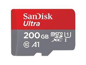 200GB Ultra microSDXC UHSI Memory Card with Adapter 100MBs C10 U1 Full HD A1 Micro SD Card SDSQUAR200GGN6MA 200GB Ultra microSDXC UHSI Memory Card with Adapter 100MBs C10 U1 Full HD A1 Micro SD Card SDSQUAR200GGN6MA