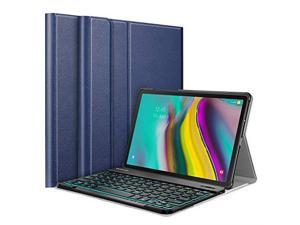 Keyboard Case for Samsung Galaxy Tab S5e 105 2019 Model SMT720WiFi SMT725LTE SMT727VerizonSprintSlim Stand Cover wDetachable Wireless Bluetooth Keyboard7 Color BacklightNavy Keyboard Case for Samsung Galaxy Tab S5e 105 2019 Model SMT720WiFi SMT725LTE SMT727VerizonSprintSlim Stand Cover wDetachable Wireless Bluetooth Keyboard7 Color BacklightNavy