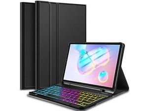 Keyboard Case for Samsung Galaxy Tab S6 105 Inch 2019 SMT860SMT865Premium PU Leather Stand Cover with Removable Wireless Keyboard Backlight Keyboard Case for Samsung Galaxy Tab S6 105 Inch 2019 SMT860SMT865Premium PU Leather Stand Cover with Removable Wireless Keyboard Backlight