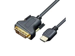 HDMI to DVI 2 Pack HDMI to DVI Cable Bi Directional DVID 24+1 Male to HDMI Male High Speed Adapter Cable Support 1080P Full HD Compatible for Raspberry Pi Roku Xbox One PS4 PS3 HDMI to DVI 2 Pack HDMI to DVI Cable Bi Directional DVID 24+1 Male to HDMI Male High Speed Adapter Cable Support 1080P Full HD Compatible for Raspberry Pi Roku Xbox One PS4 PS3