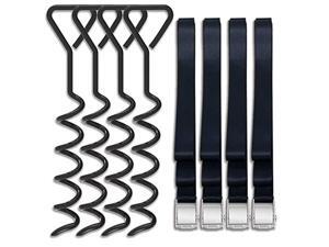 Trampoline Stakes Heavy Duty Trampoline Parts Corkscrew Shape Steel Stakes Anchor Kit for Trampolines Trampoline Stakes Heavy Duty Trampoline Parts Corkscrew Shape Steel Stakes Anchor Kit for Trampolines