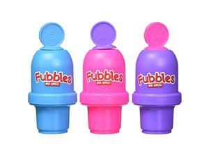Fubbles No Spill Bubble Tumbler Mini 3 Pack Party Favor Set Includes 2oz of bubble solution and a wand per bottle assorted colors Fubbles No Spill Bubble Tumbler Mini 3 Pack Party Favor Set Includes 2oz of bubble solution and a wand per bottle assorted colors