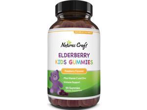 Sambucus Elderberry Gummies Kids Vitamins - Delicious Black Elderberry Gummies for Kids Immunity Booster - Immune System Support for Kids Gummy Vitamins with Potent Antioxidants Vitamin C and Zinc Sambucus Elderberry Gummies Kids Vitamins - Delicious Black Elderberry Gummies for Kids Immunity Booster - Immune System Support for Kids Gummy Vitamins with Potent Antioxidants Vitamin C and Zinc