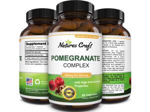 Natural & Pure Pomegranate Supplement for Women & Men - Powerful Antioxidant Pills + Immune System Booster - Best Energy Booster Supplements + Blood Pressure Control Natural & Pure Pomegranate Supplement for Women & Men - Powerful Antioxidant Pills + Immune System Booster - Best Energy Booster Supplements + Blood Pressure Control