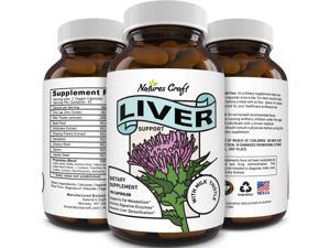 Natures craft Milk Thistle Immune Support Supplement Liver Detox Cleanse Liver Dandelion 90ct Natures craft Milk Thistle Immune Support Supplement Liver Detox Cleanse Liver Dandelion 90ct