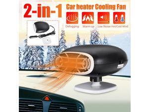 2 in 1 12V Ceramic Car Fan Heater Defroster Portable Demister Deicer Windsheild 2 in 1 12V Ceramic Car Fan Heater Defroster Portable Demister Deicer Windsheild