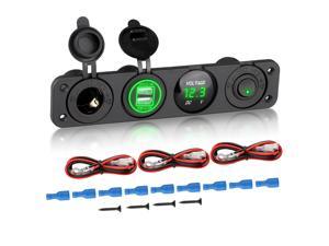 Dual USB Car Cigarette Lighter Socket Splitter Power Adapter Charger Outlet 12V Dual USB Car Cigarette Lighter Socket Splitter Power Adapter Charger Outlet 12V