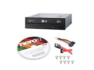 Internal 24x Super Multi with MDISC Support DVD Burner GH24NSC0B Bundle with Nero 12 Essentials Burning Software + Cable Kit Internal 24x Super Multi with MDISC Support DVD Burner GH24NSC0B Bundle with Nero 12 Essentials Burning Software + Cable Kit