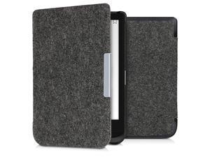 Case for Pocketbook Touch Lux 4Basic Lux 2Touch HD 3 Book Style Felt Fabric Protective eReader Cover Folio Case Dark Grey Case for Pocketbook Touch Lux 4Basic Lux 2Touch HD 3 Book Style Felt Fabric Protective eReader Cover Folio Case Dark Grey