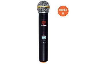 Handheld wireless microphone for U1100 or U2100 systems Band B Handheld wireless microphone for U1100 or U2100 systems Band B